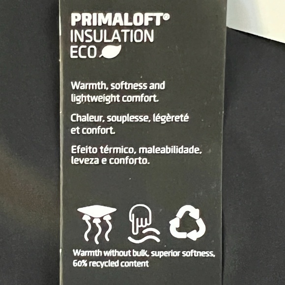 NEW Lands’‎ End Men’s Primaloft Insulated Waterproof Black Snow Pants Sz.… - Picture 13 of 16